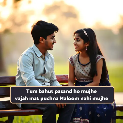 2 Line Love Shayari in English