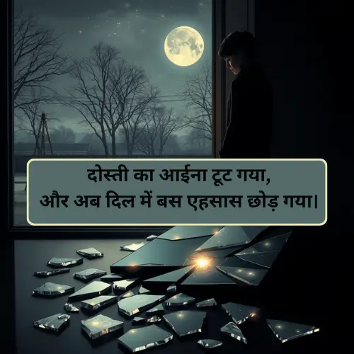 Broken Friendship Fake Friend Shayari in Hindi