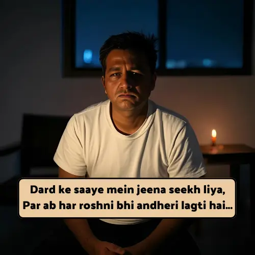 Dard Sad Shayari in English