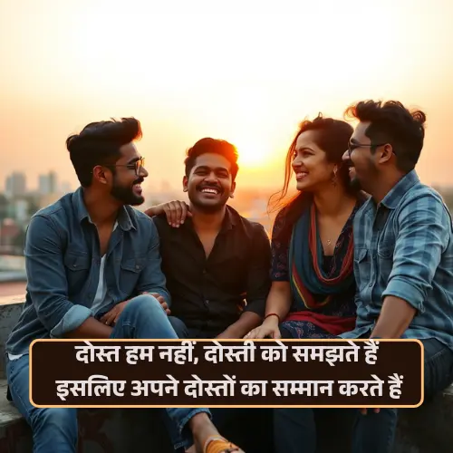 Dosti Attitude Shayari 2 Line