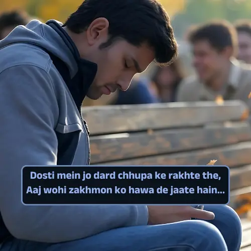 Dosti Sad Shayari in English