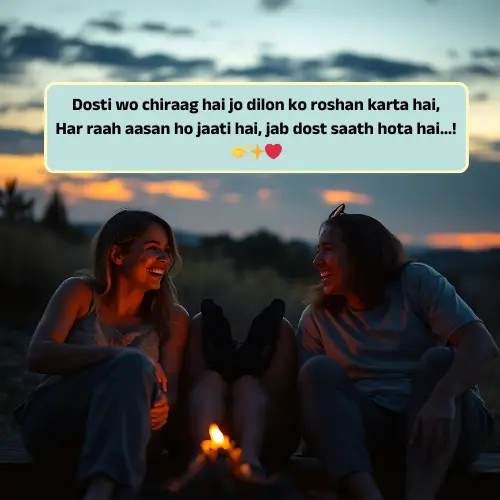 Dosti Shayari in Hindi English