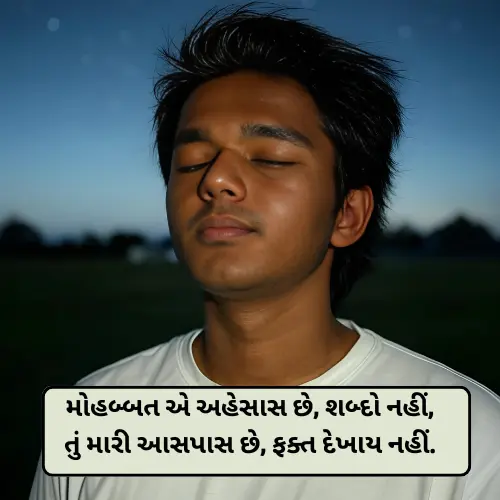 Gujarati Love Shayari 2 Line
