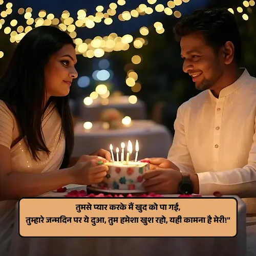 Husband Birthday Shayari in Hindi