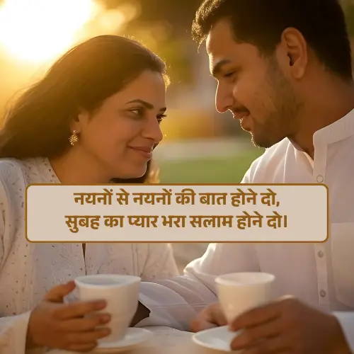 Love Good Morning Shayari in Hindi