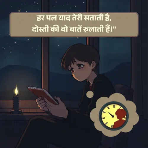Miss You Friend Shayari in Hindi