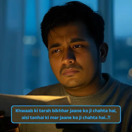 Sad Shayari in English