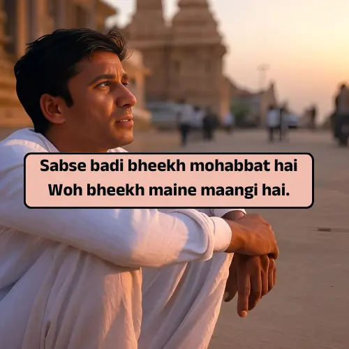 Sad Shayari in English Love