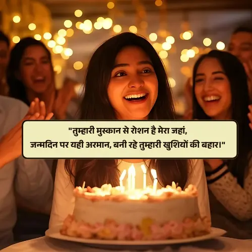 Wife Birthday Shayari in Hindi