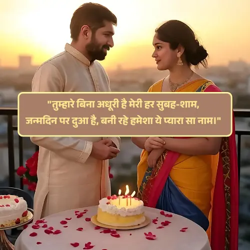 Wife Birthday Shayari in Hindi
