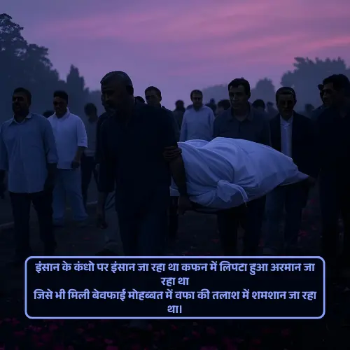 2 Line Bewafa Shayari in Hindi