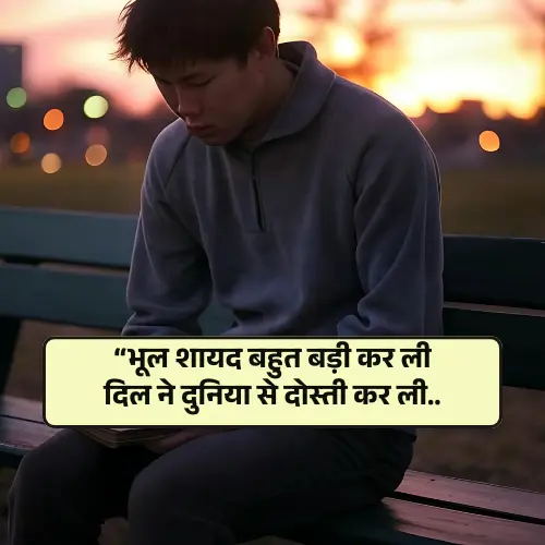 2 Line Shayari in Hindi Dosti
