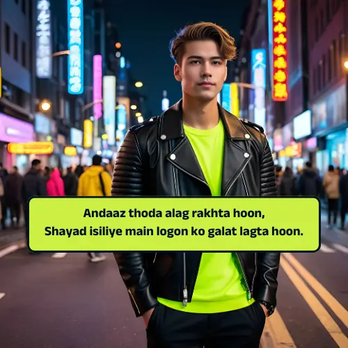 Attitude Shayari English Hindi