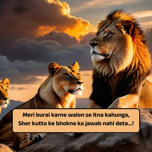 Attitude Shayari English Mein