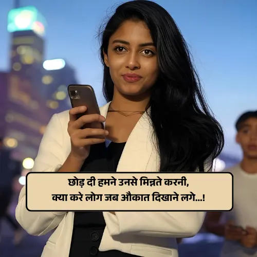 Attitude Shayari for Girls