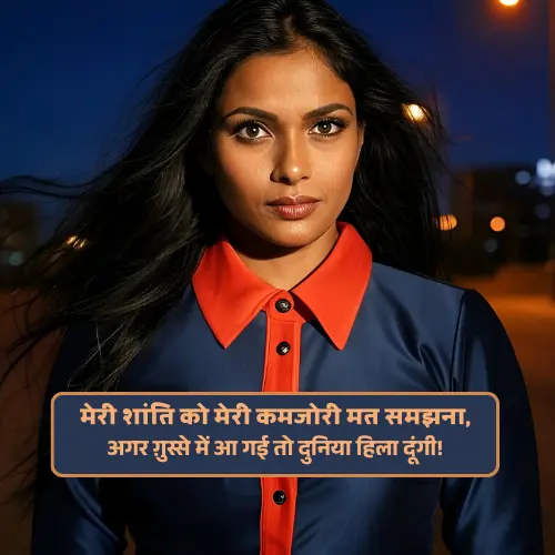 Bad Words Gali Attitude Shayari for Girls
