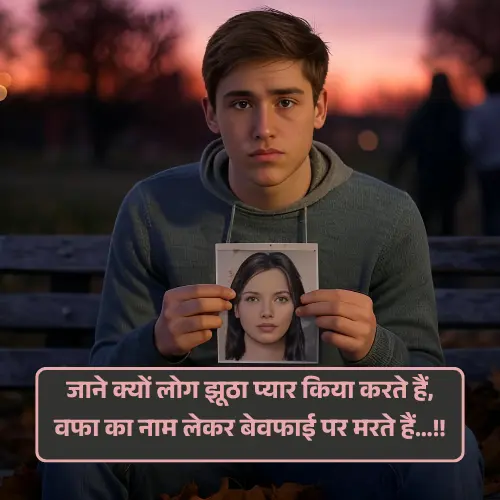 Bewafa Shayari in Hindi for Love
