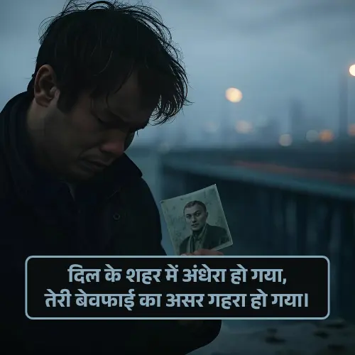 Bewafa Shayari in Hindi Attitude