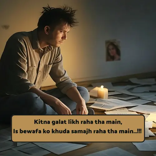 Bewafa Shayari in Hindi English