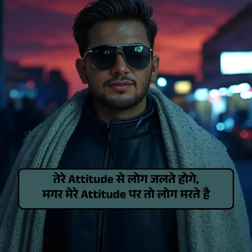 Boys Attitude Shayari 2 Line