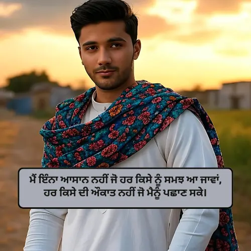 Boys Attitude Shayari Punjabi