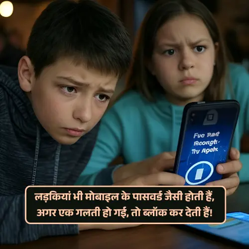 Comedy Shayari for Girls
