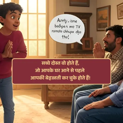 Dosti Comedy Shayari