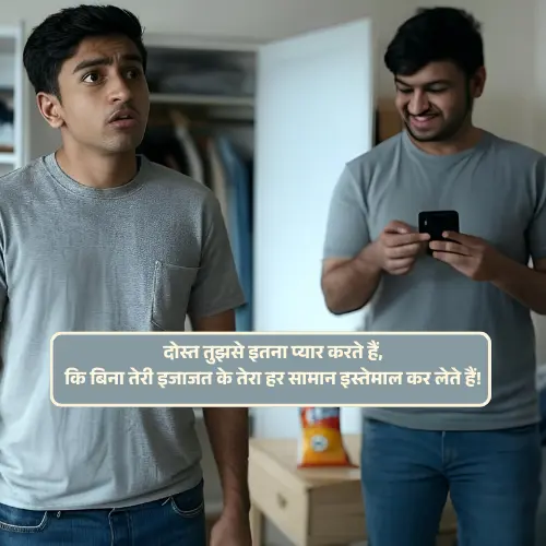Best Friend Funny Shayari in Hindi
