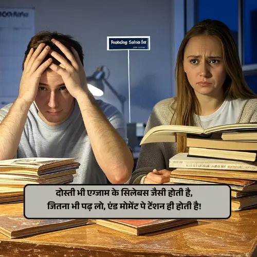 Friends Comedy Shayari