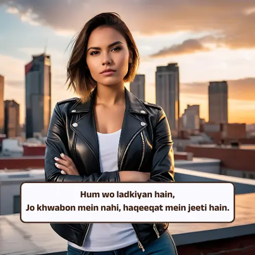 Girls Attitude Shayari English