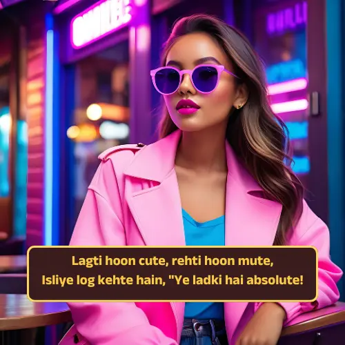 Girls Attitude Shayari English