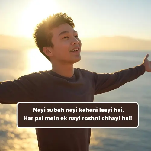 Good Morning English Shayari