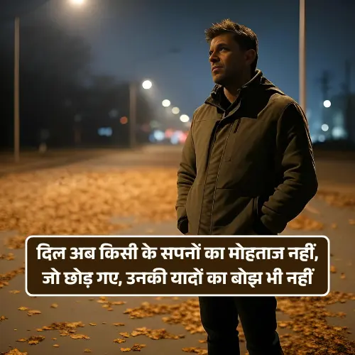 Leave Me Alone Shayari in Hindi