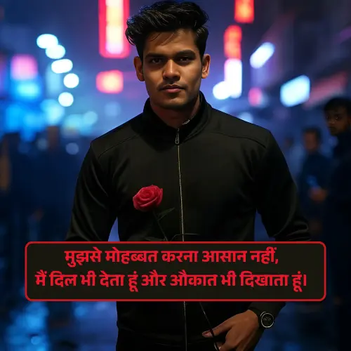 Love Shayari 2 Line Attitude