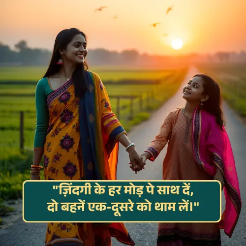 Love Two Sister Shayari