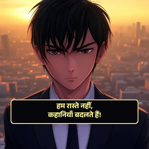 Boys Attitude Shayari in Hindi 2 Line