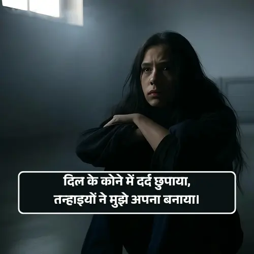 Painful Alone Sad Shayari in Hindi