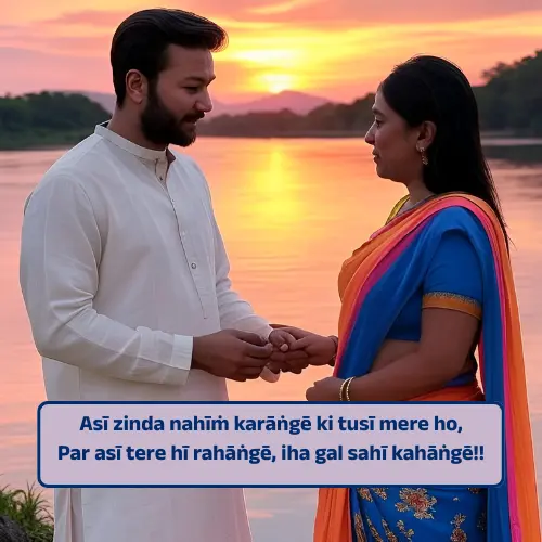Punjabi Love Shayari in English