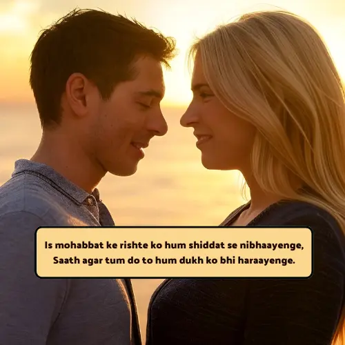 Romantic Shayari Love in English