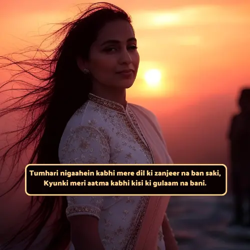 Attitude Shayari for Girls in English