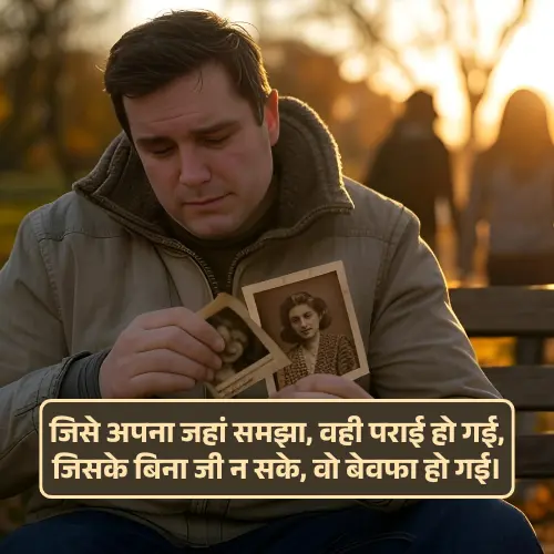 Wife Bewafa Shayari in Hindi