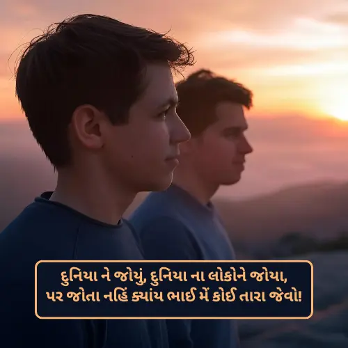 Bhai Shayari Gujarati