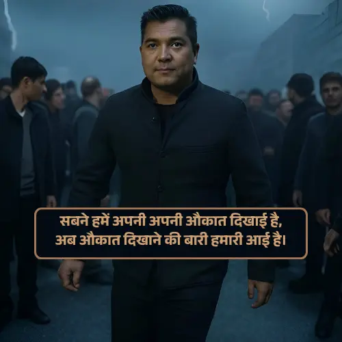 Gangster Shayari 2 Line Attitude