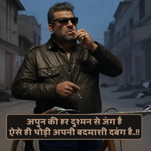 Gunda Shayari 2 Line