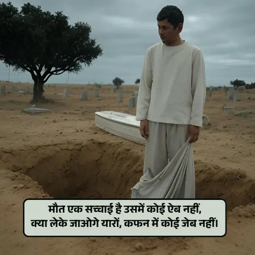 Kafan Maut Shayari