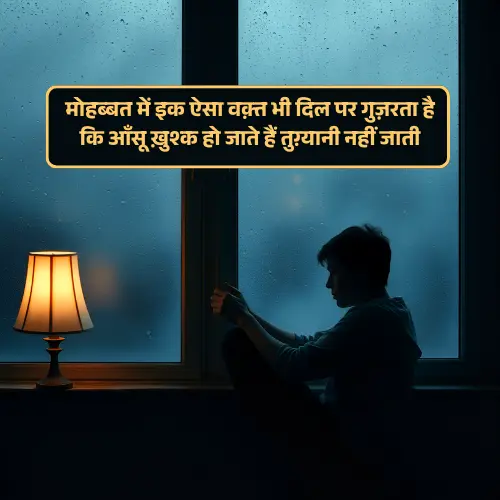 Mohabbat Shayari 2 Lines in Hindi