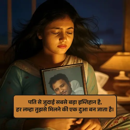 Pati Patni Miss You Husband Romantic Shayari