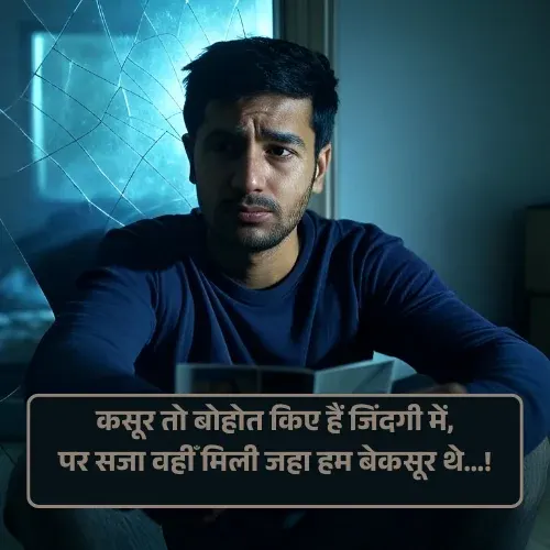Sad Shayari Life 2 Line Instagram
