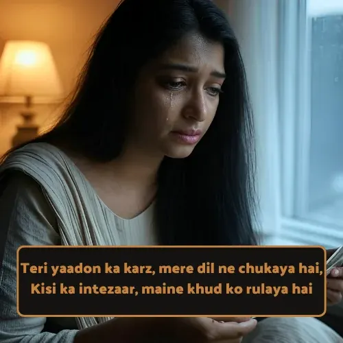 Sad Shayari😭 Life 2 Line English