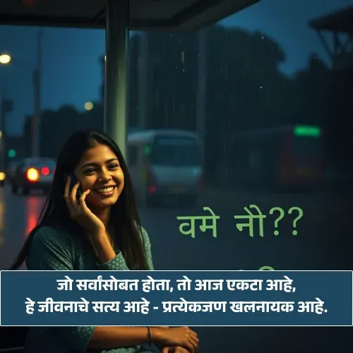 Alone Quotes in Marathi